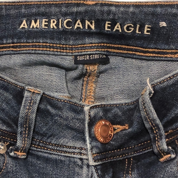 American Eagle (AE) Jeans Sz 4 Super Stretch - Picture 3 of 7